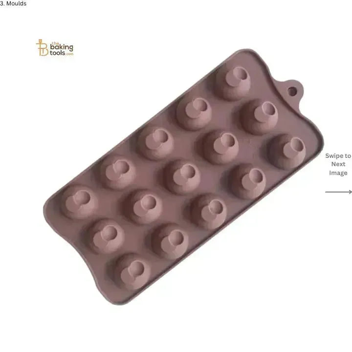 Eyeball Dome Shape Silicone Chocolate Mould - thebakingtools.com